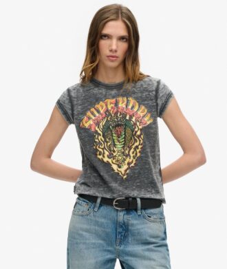 T-shirt graphique Biker Rock