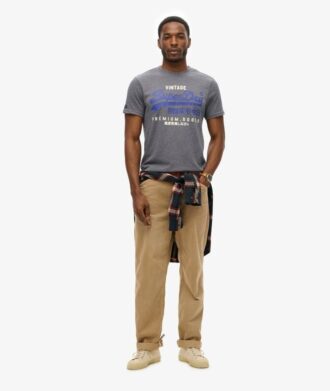 T-shirt Heritage au logo Vintage classique