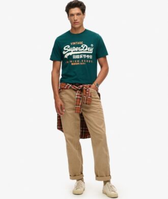 T-shirt Heritage au logo Vintage classique
