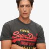 T-shirt Heritage au logo Vintage classique T-shirt Heritage au logo Vintage classique