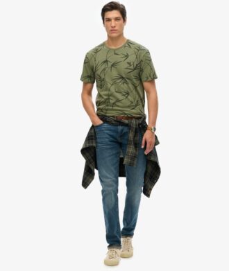 T-shirt imprimé Vintage surteint