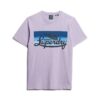 T-shirt à logo rayé Cali