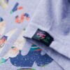 T-shirt à manches courtes et imprimé floral
