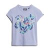 T-shirt à manches courtes et imprimé floral