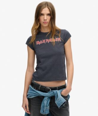 T-shirt à manches courtes Iron Maiden X Superdry