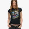 T-shirt à manches courtes Iron Maiden X Superdry T-shirt à manches courtes Iron Maiden X Superdry