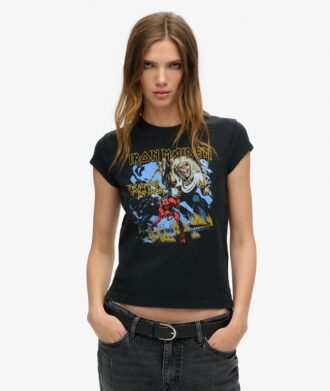 T-shirt à manches courtes Iron Maiden X Superdry