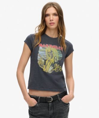 T-shirt à manches courtes Iron Maiden X Superdry