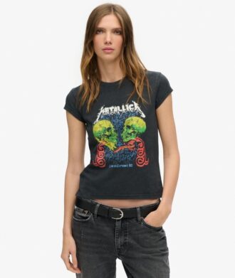 T-shirt à manches courtes Metallica X Superdry