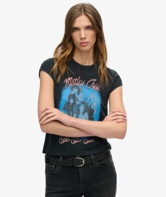 T-shirt à manches courtes Motley Crue x Superdry