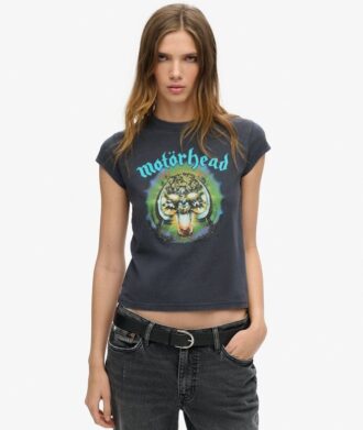 T-shirt à manches courtes MotöRhead X Superdry Casquette