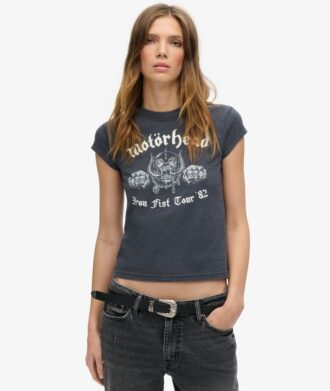 T-shirt à manches courtes MotöRhead X Superdry Casquette