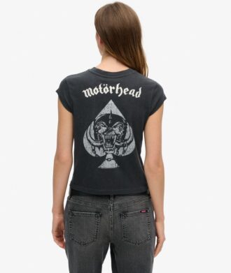 T-shirt à manches courtes MotöRhead X Superdry Casquette