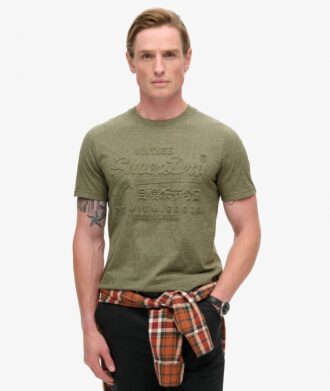 T-shirt à motif en relief