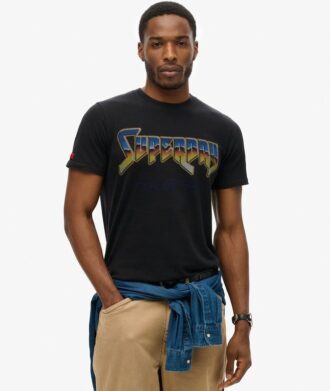 T-shirt à motif rock
