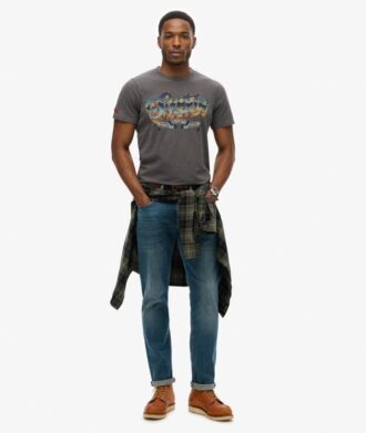 T-shirt à motif rock