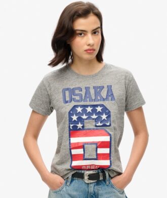 T-shirt Osaka 6 Flag 90S