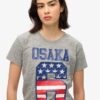 T-shirt Osaka 6 Flag 90S