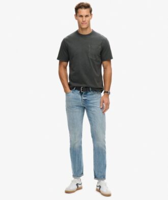 T-shirt à poche avec coutures contrastées