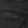 T-shirt à poche avec coutures contrastées