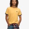 T-shirt rayé rétro avec logo Essential T-shirt rayé rétro avec logo Essential
