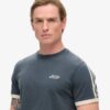 T-shirt rayé rétro avec logo Essential T-shirt rayé rétro avec logo Essential