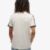T-shirt rayé rétro avec logo Essential T-shirt rayé rétro avec logo Essential