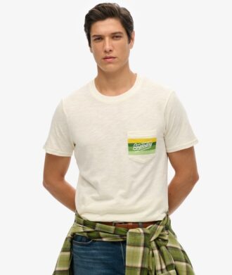 T-shirt à rayures Cali avec logo
