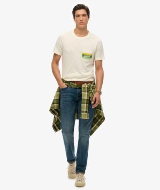 T-shirt à rayures Cali avec logo