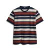 T-shirt à rayures décontracté