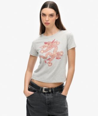 T-shirt slim Superdry x Komodo Dragon