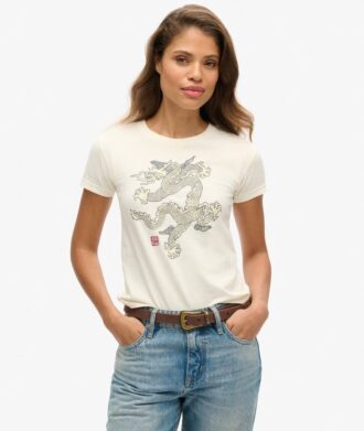 T-shirt slim Superdry x Komodo Dragon