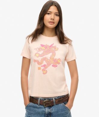 T-shirt slim Superdry X Komodo Dragon