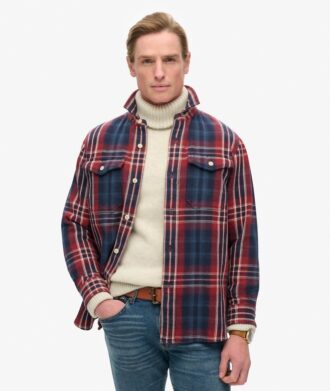 The Merchant Store – Chemise à gros carreaux