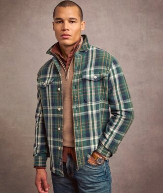 The Merchant Store – Chemise à gros carreaux