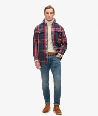 The Merchant Store – Chemise à gros carreaux