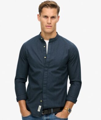 The Merchant Store – Chemise Henley indigo