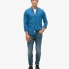 The Merchant Store – Chemise Henley Indigo The Merchant Store – Chemise Henley Indigo