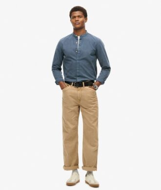 The Merchant Store – Chemise Henley indigo