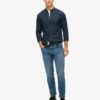 The Merchant Store – Chemise Henley indigo The Merchant Store – Chemise Henley indigo
