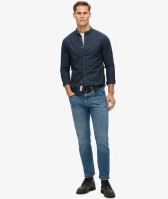 The Merchant Store – Chemise Henley indigo