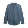 The Merchant Store – Chemise Henley indigo The Merchant Store – Chemise Henley indigo