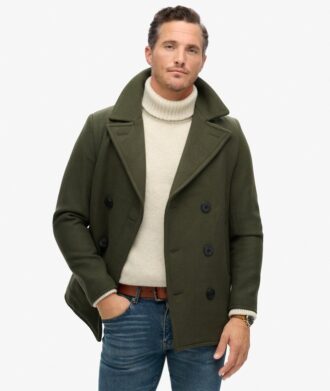 The Merchant Store – Manteau en laine mélangée