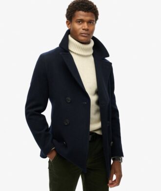 The Merchant Store – Manteau en laine mélangée