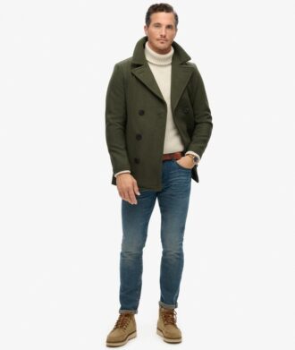 The Merchant Store – Manteau en laine mélangée