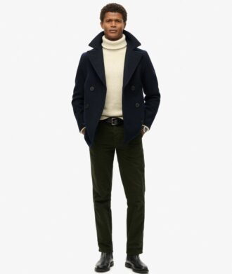 The Merchant Store – Manteau en laine mélangée