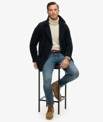 The Merchant Store – Manteau en moleskine