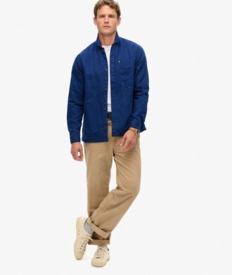 The Merchant Store – Surchemise en mélange de lin