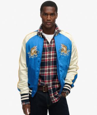 Veste aviateur brodée Sukajan