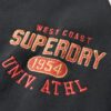 Veste aviateur en jersey avec imprimé « College Script » Veste aviateur en jersey avec imprimé « College Script »